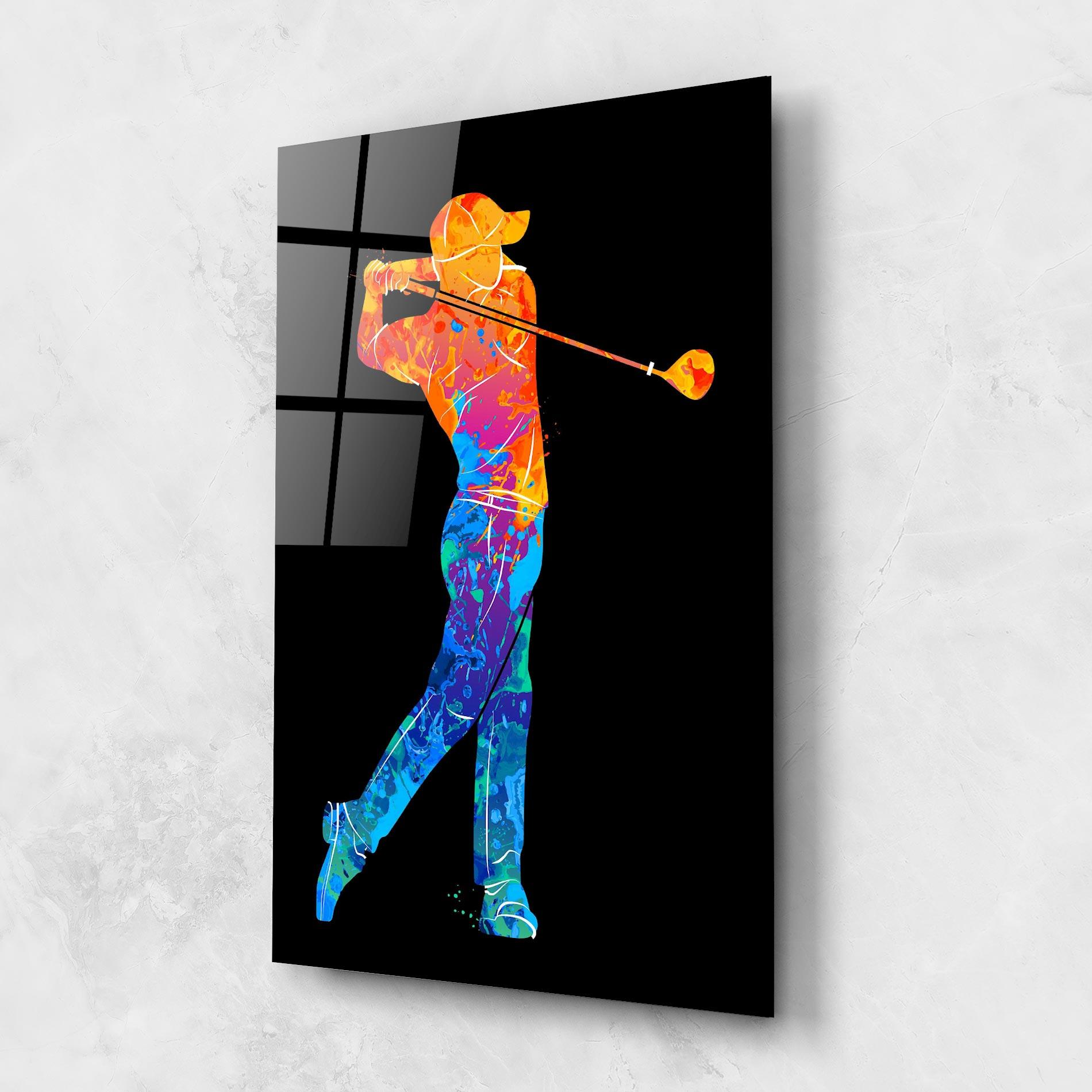 Üvegkép Color Mix Golf mockup 1