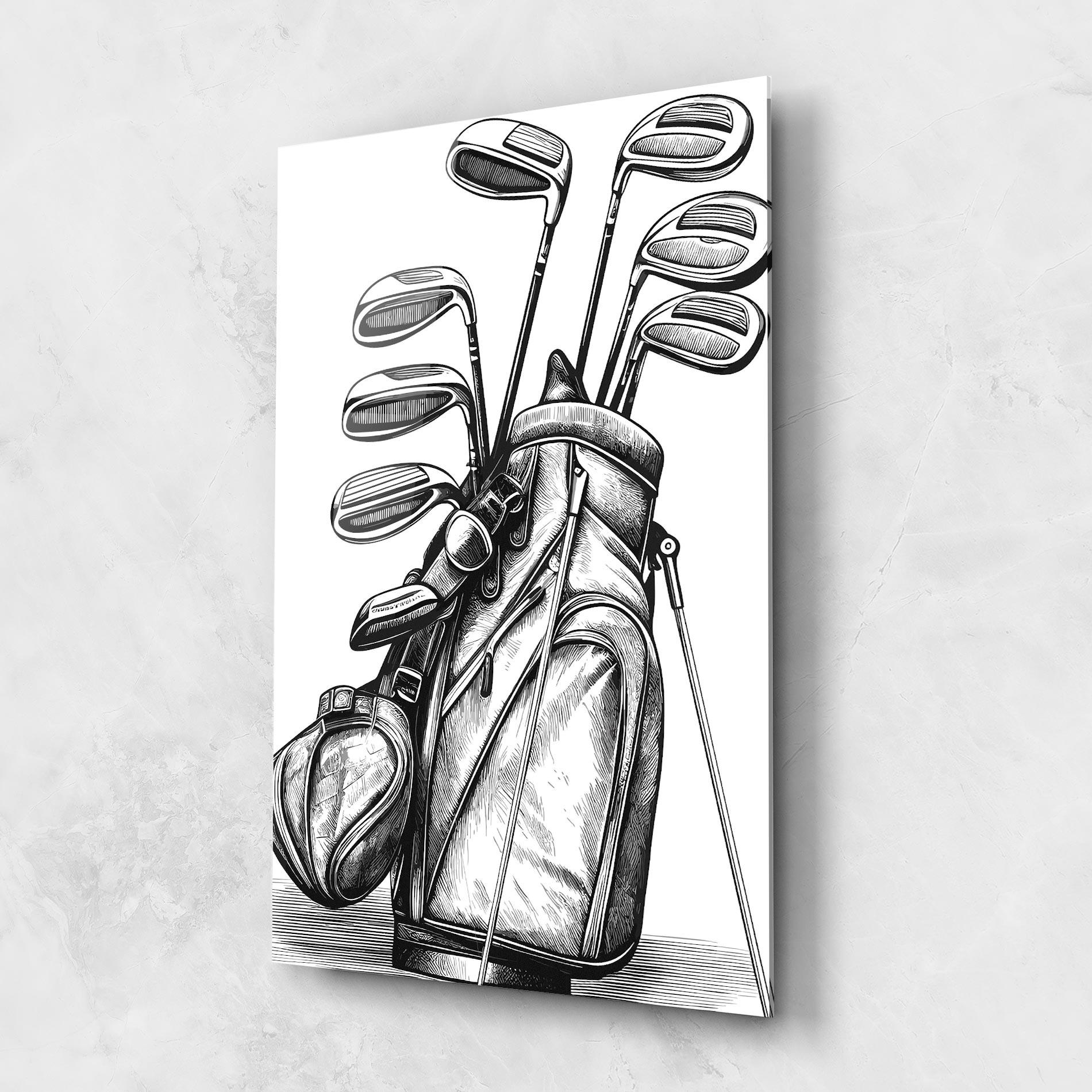 Üvegkép Golf Club mockup 1