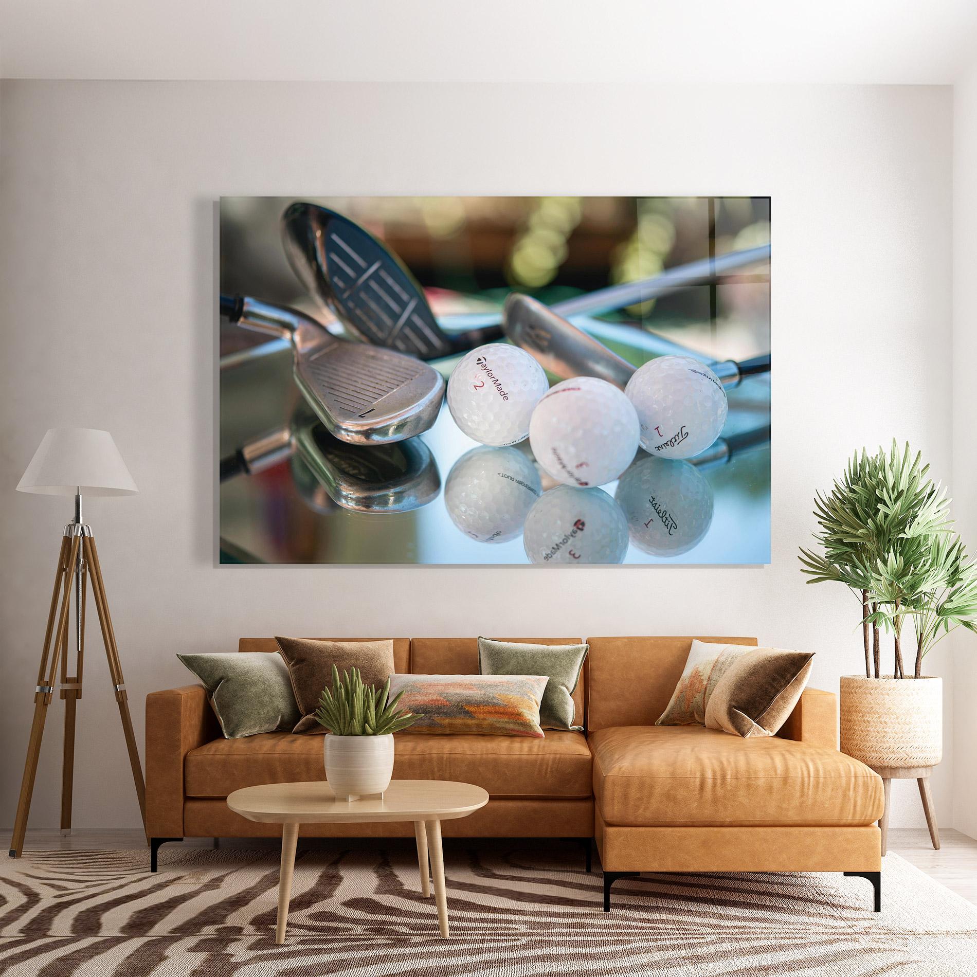 Üvegkép Golf Balls Set mockup 7
