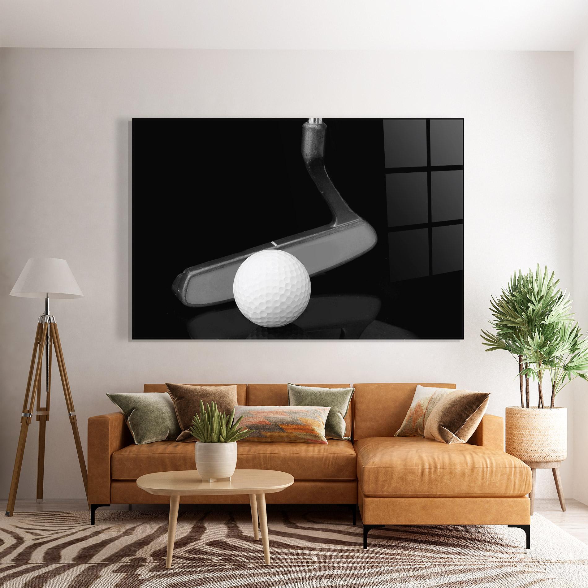 Üvegkép Golf Putter Head mockup 7