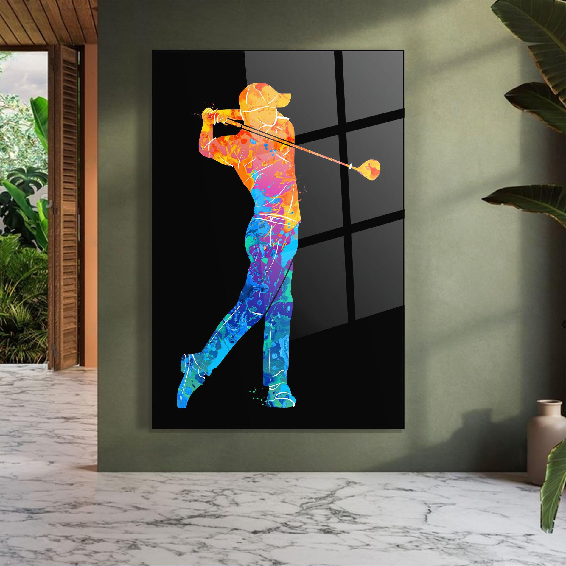 Üvegkép Color Mix Golf mockup 7