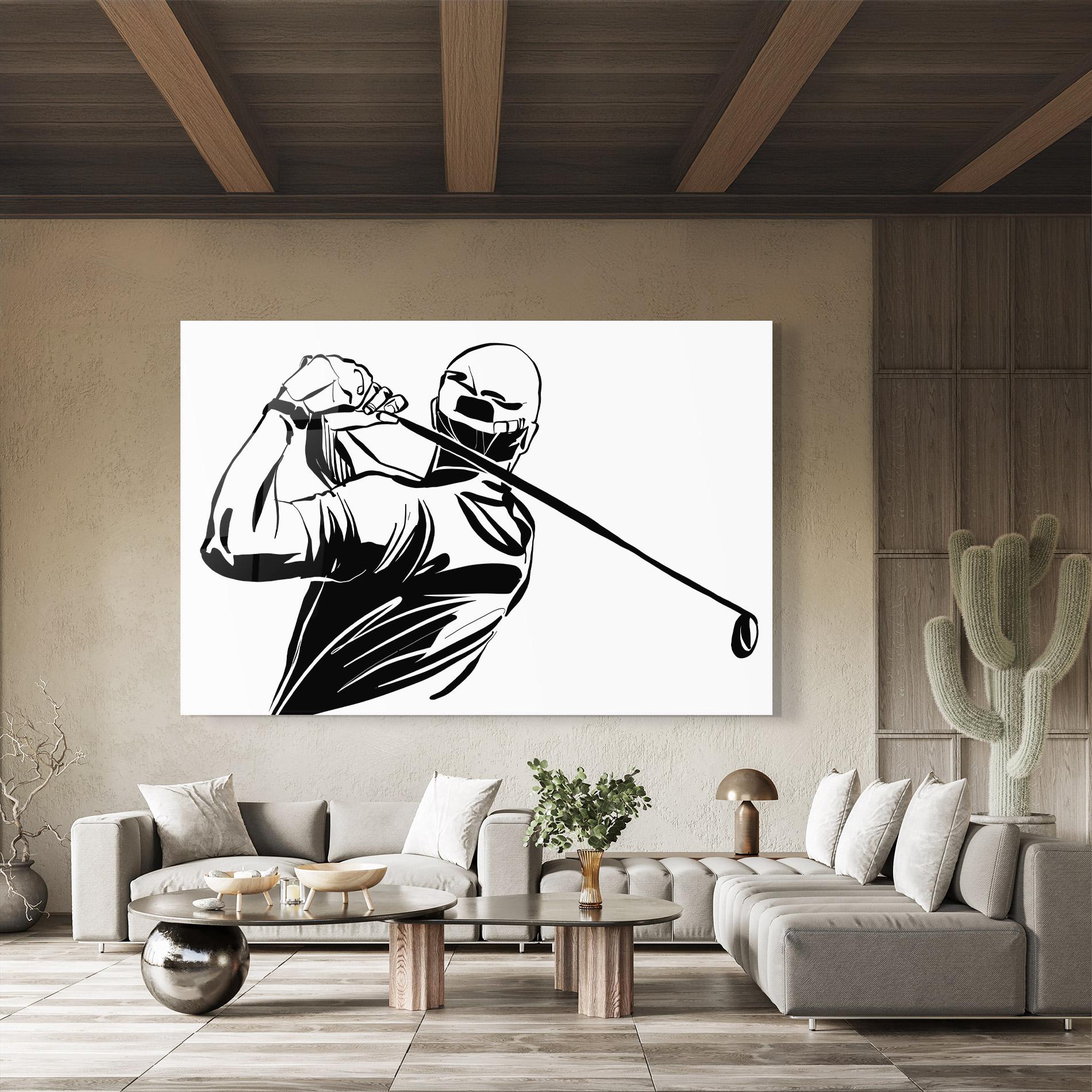 Üvegkép Golf Back mockup 8