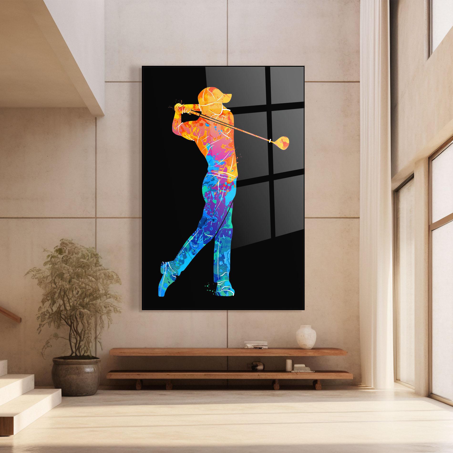 Üvegkép Color Mix Golf mockup 8