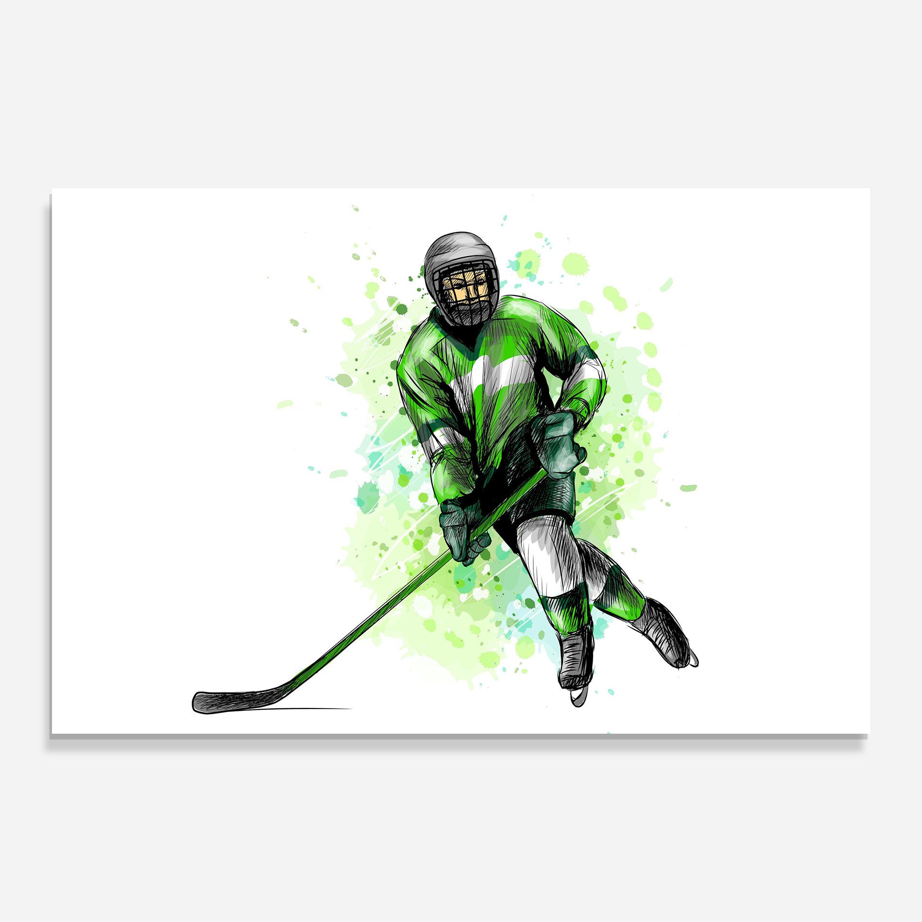 Green Hockey mockup 0