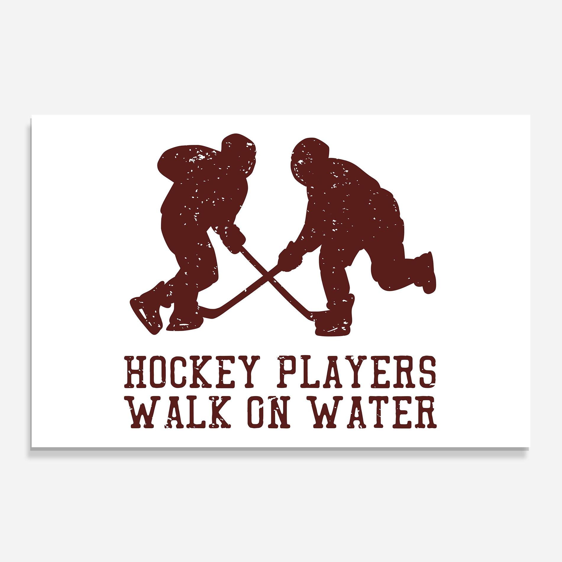 Üvegkép Hockey Walk mockup 0