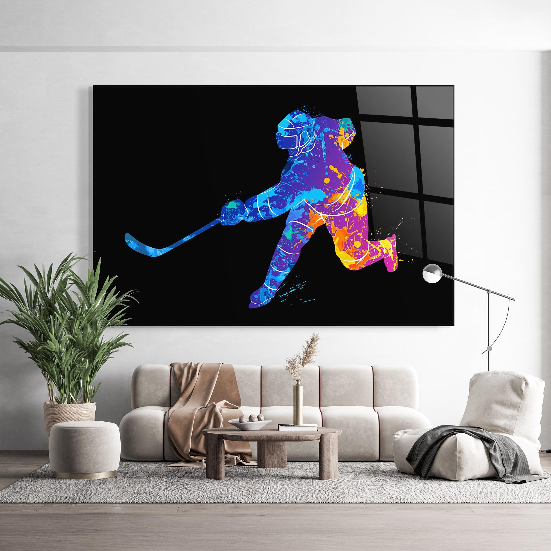 Üvegkép Color Mix Art mockup 9