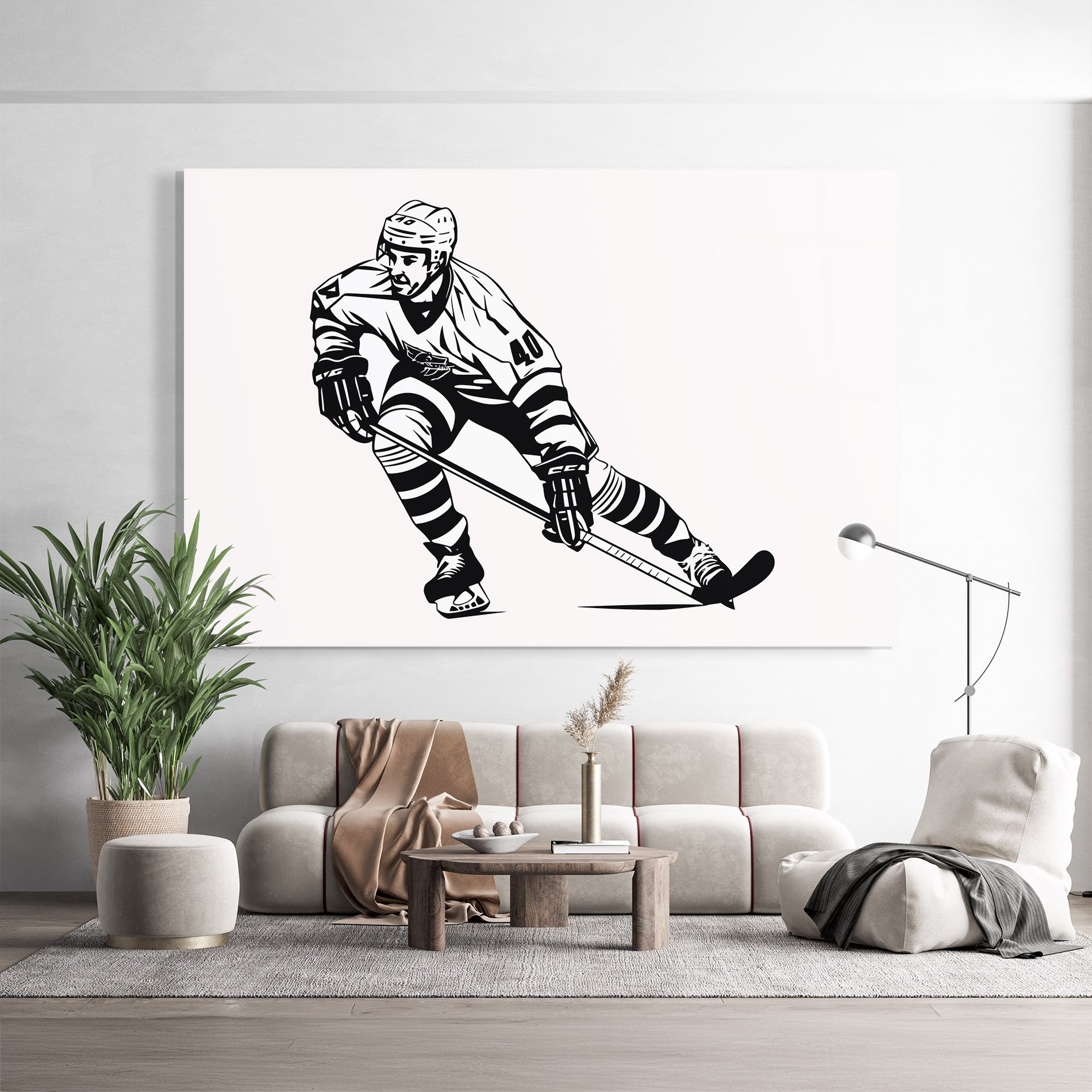 Hockey Player mockup 9