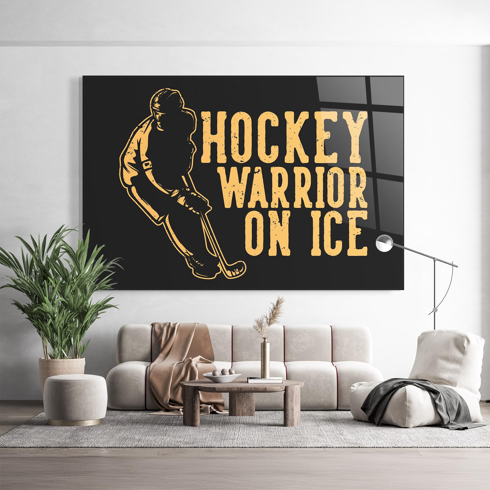 Üvegkép Hockey Worrior mockup 9