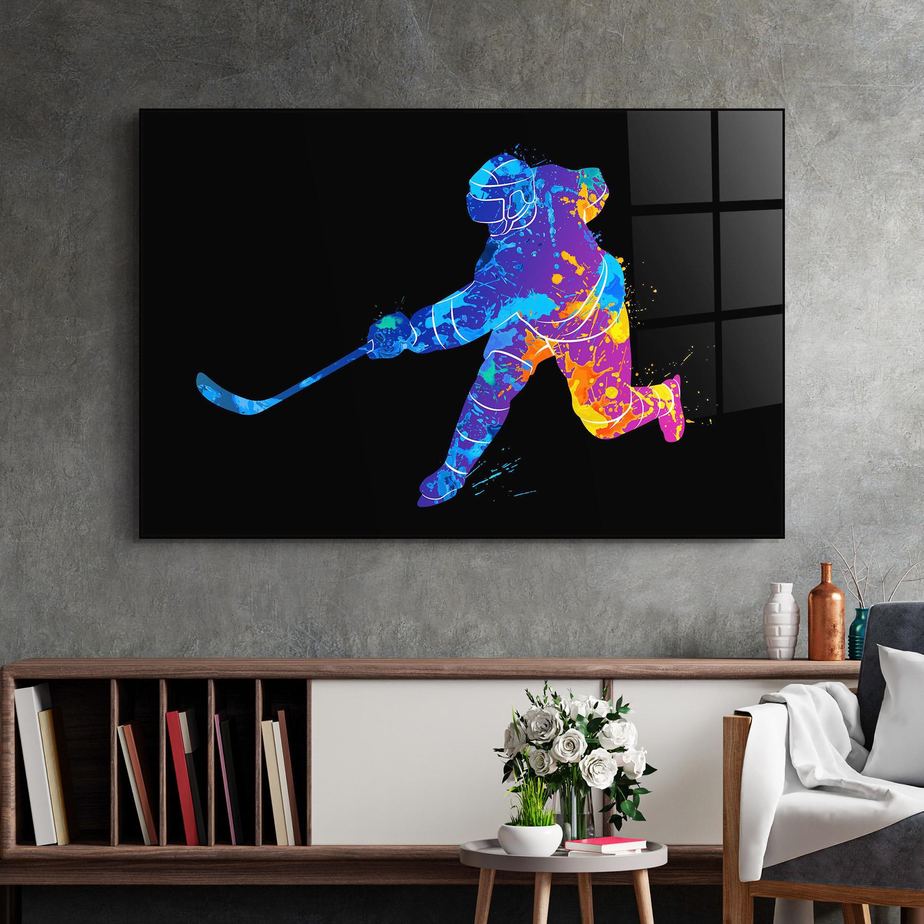 Üvegkép Color Mix Art mockup 2