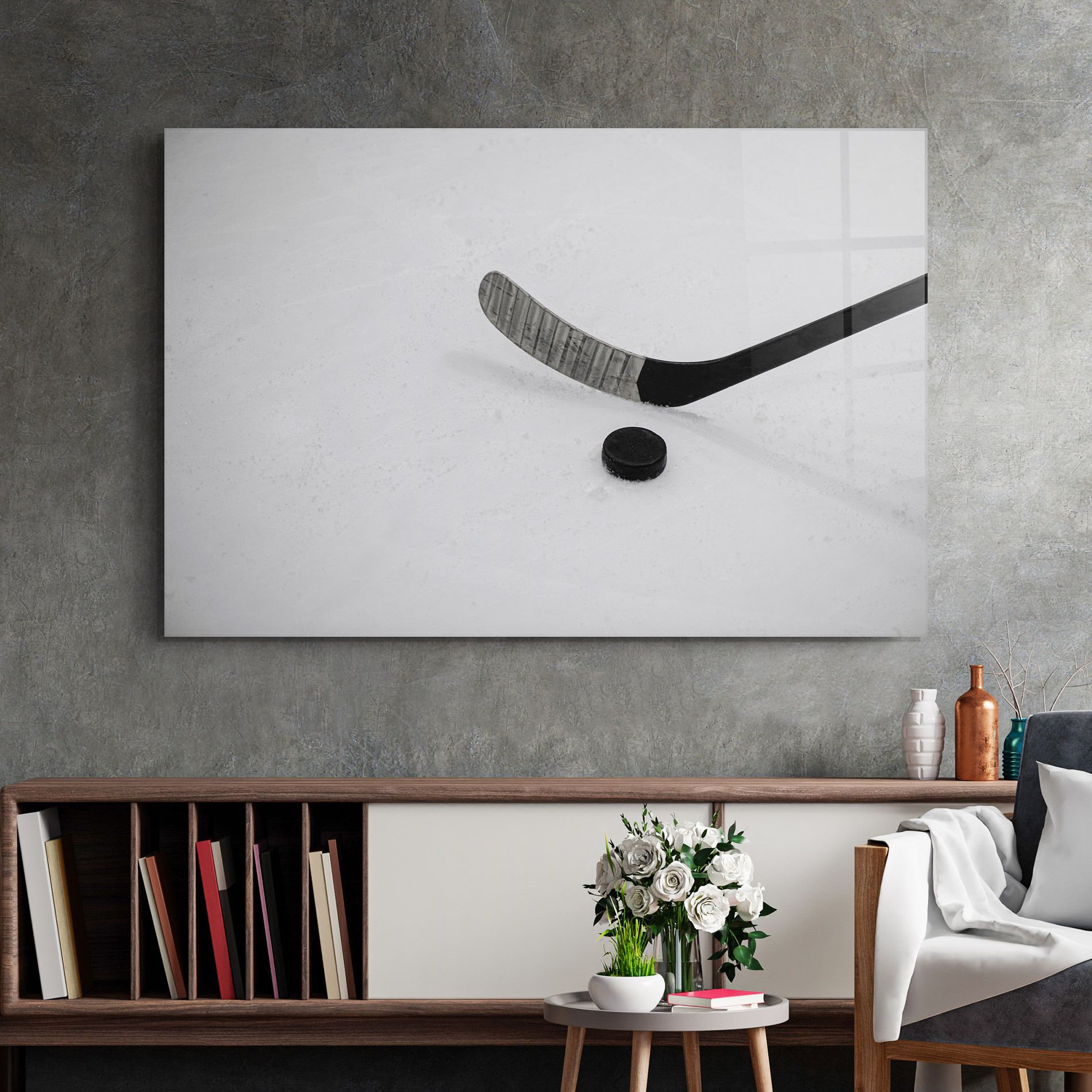 Hockey Puck mockup 2