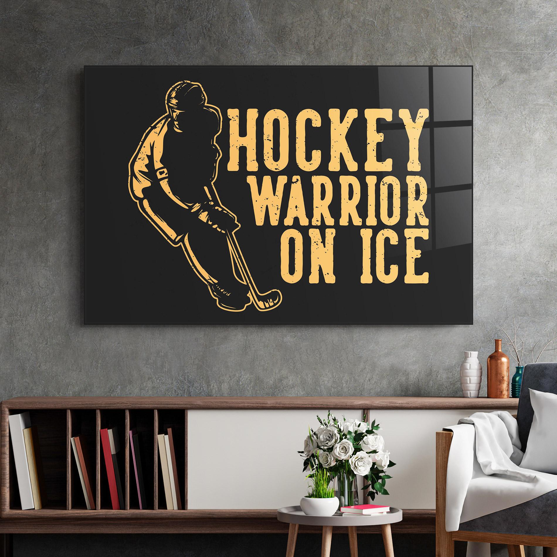 Üvegkép Hockey Worrior mockup 2