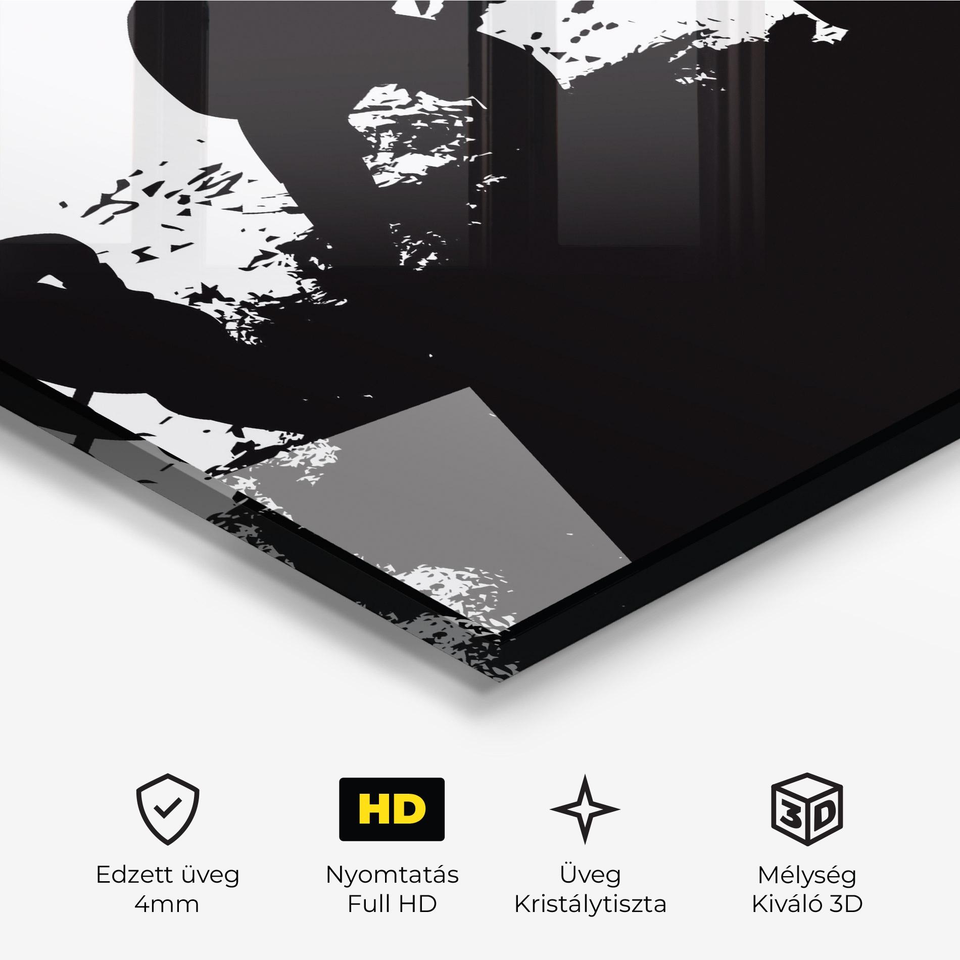 Üvegkép Hockey Tree mockup 3