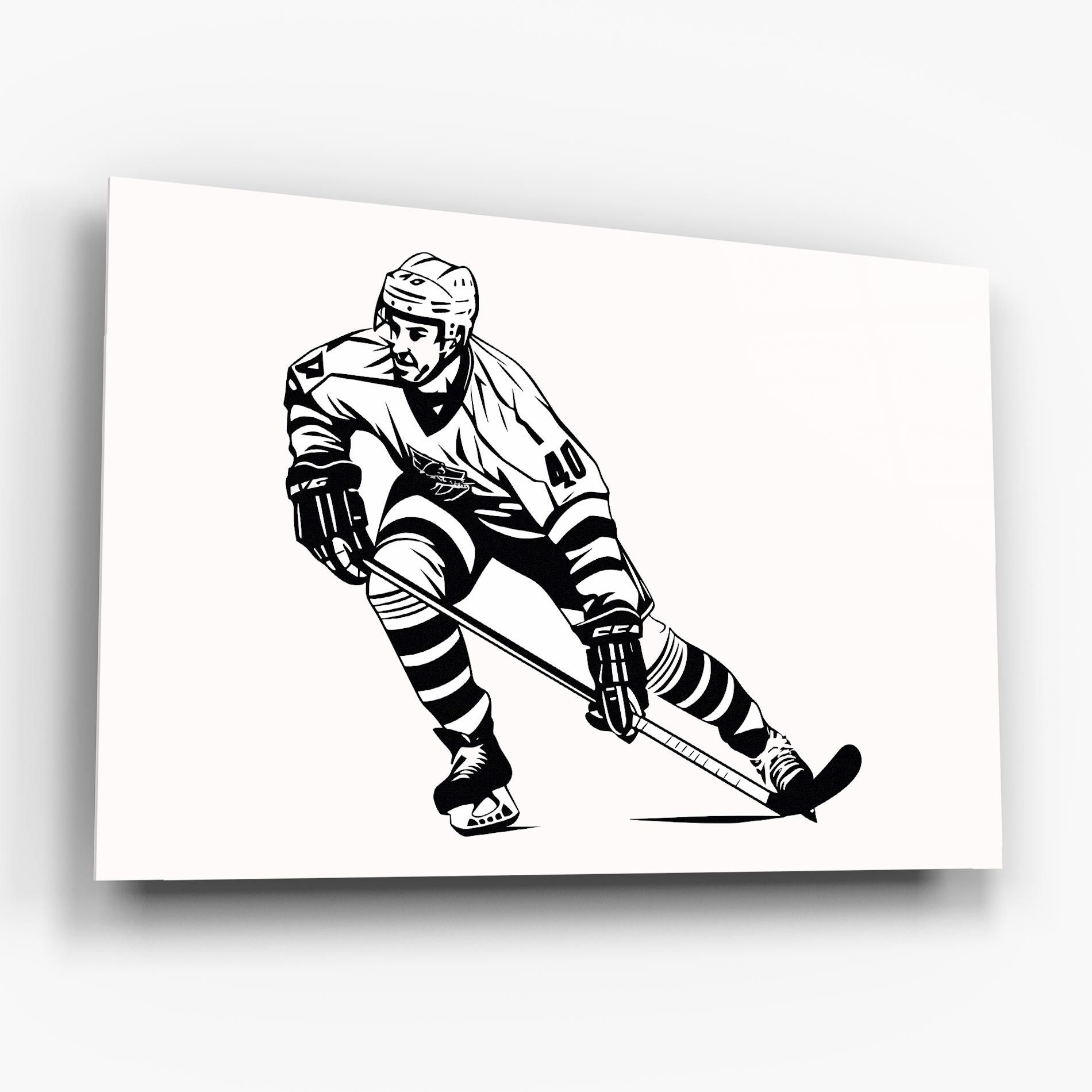 Hockey Player mockup 6