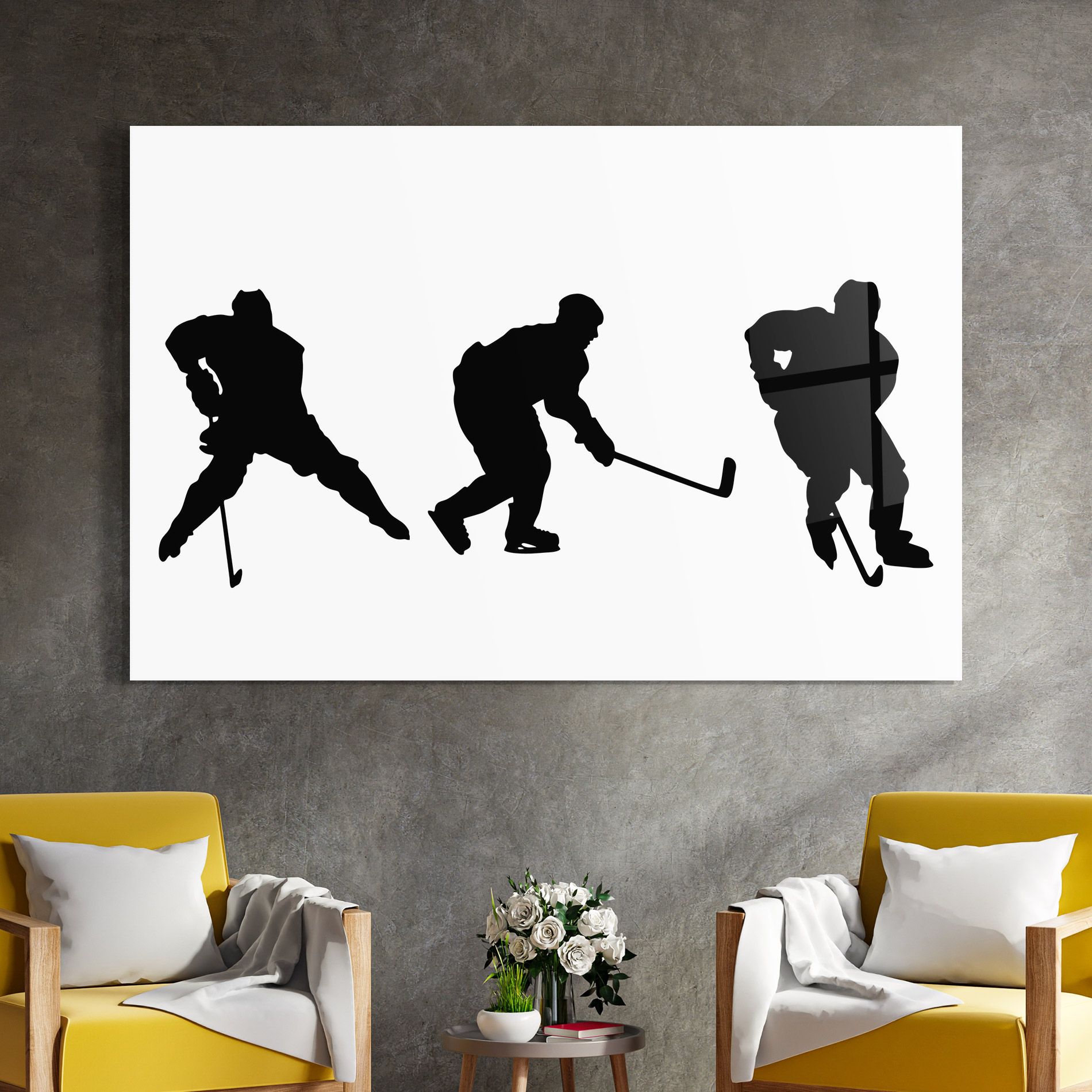 Hockey Pose mockup 4