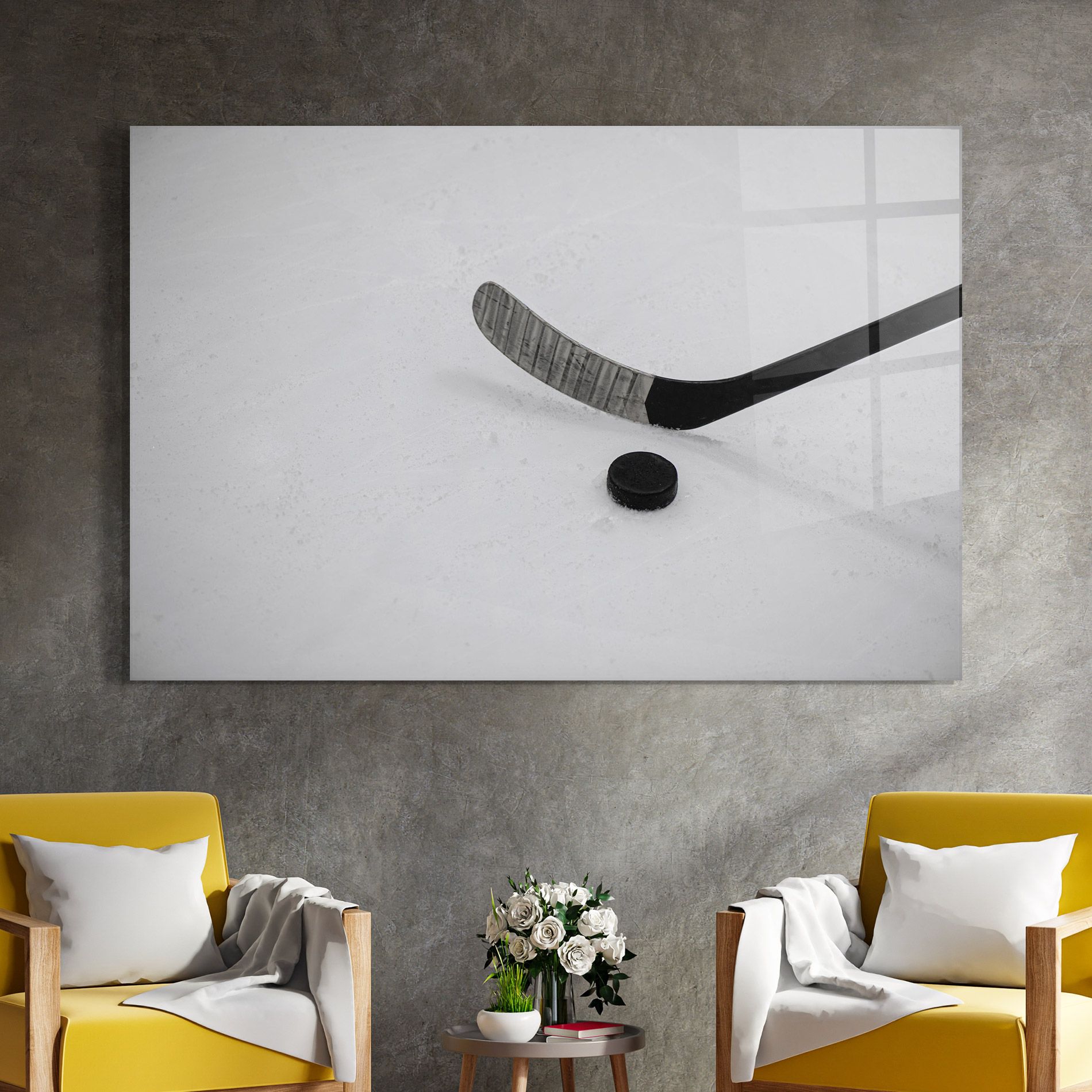 Hockey Puck mockup 4