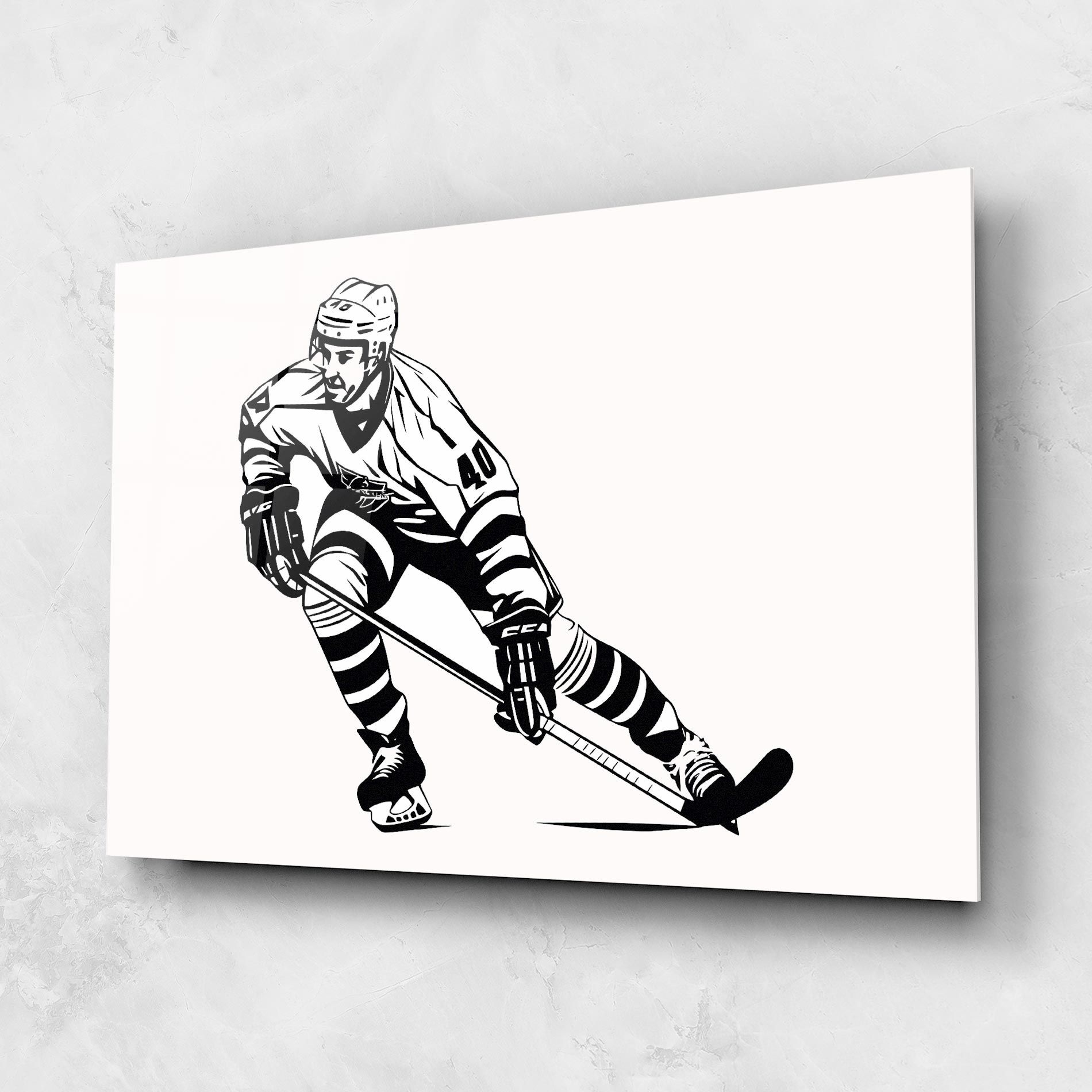Hockey Player mockup 1