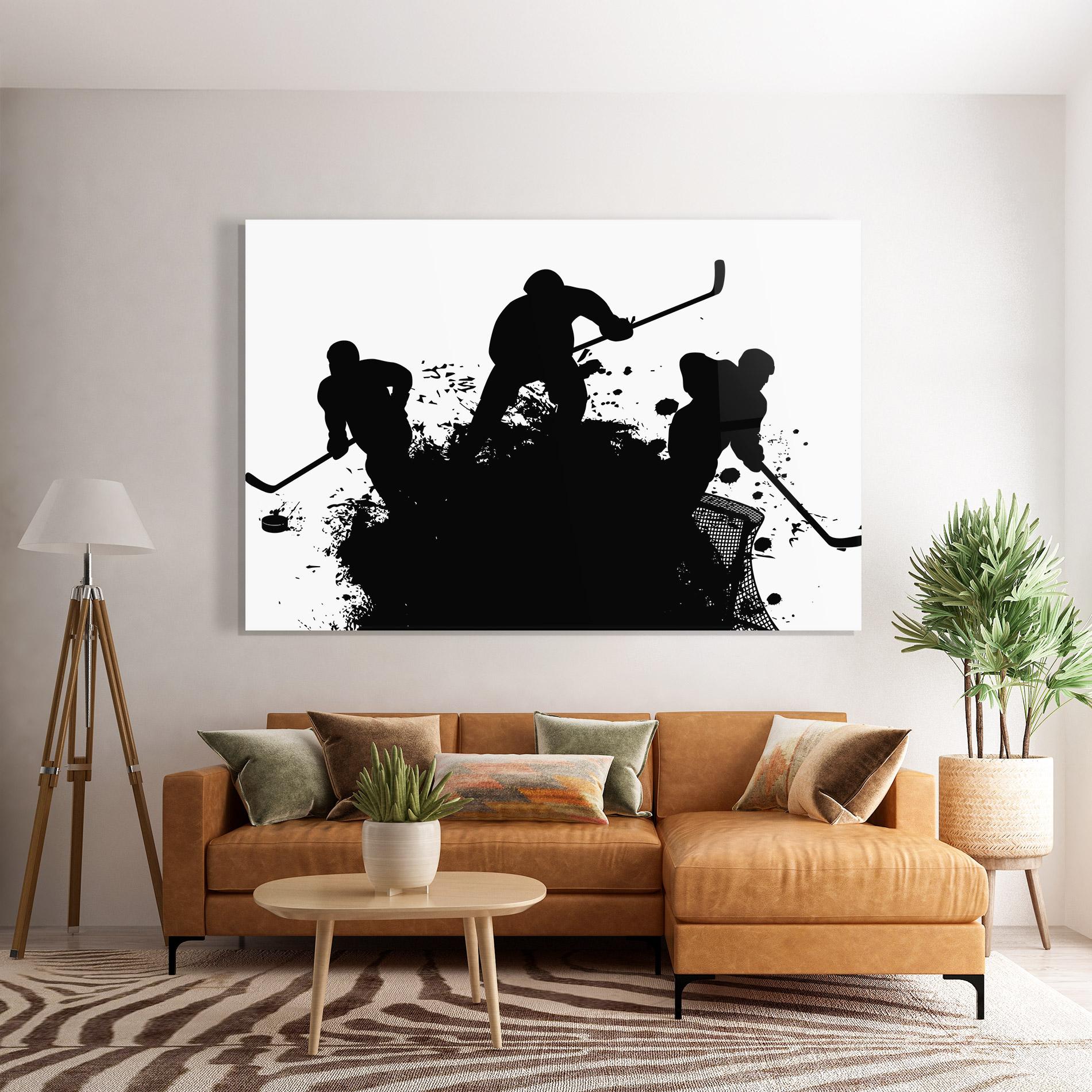 Üvegkép Hockey Tree mockup 7