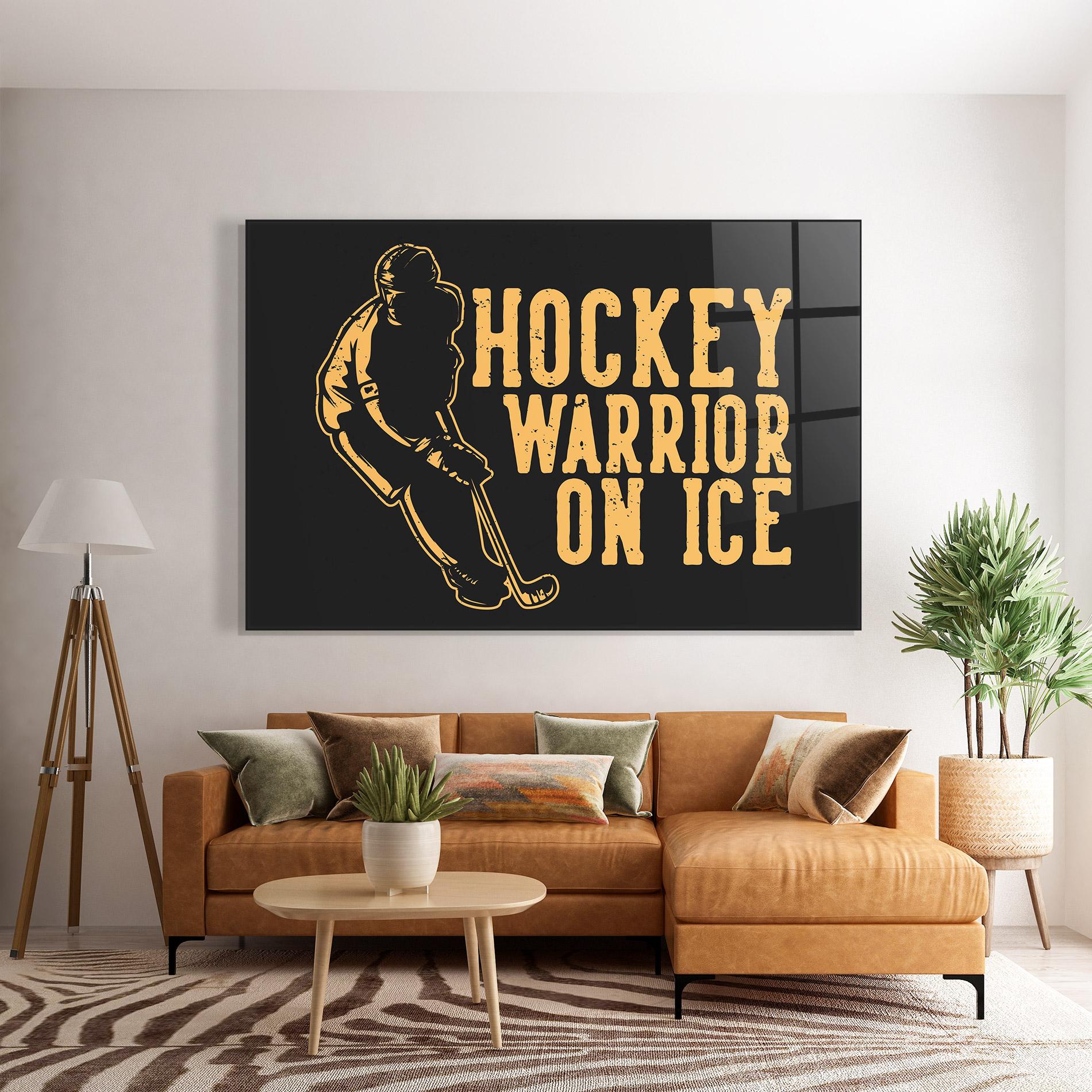 Üvegkép Hockey Worrior mockup 7