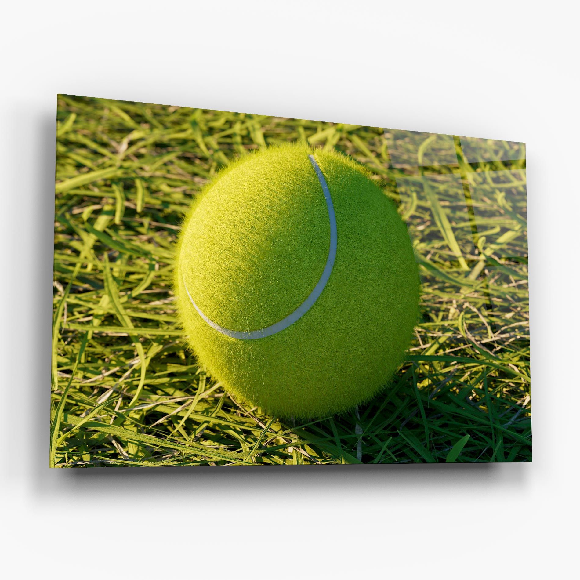 Green Tennis Ball mockup 6