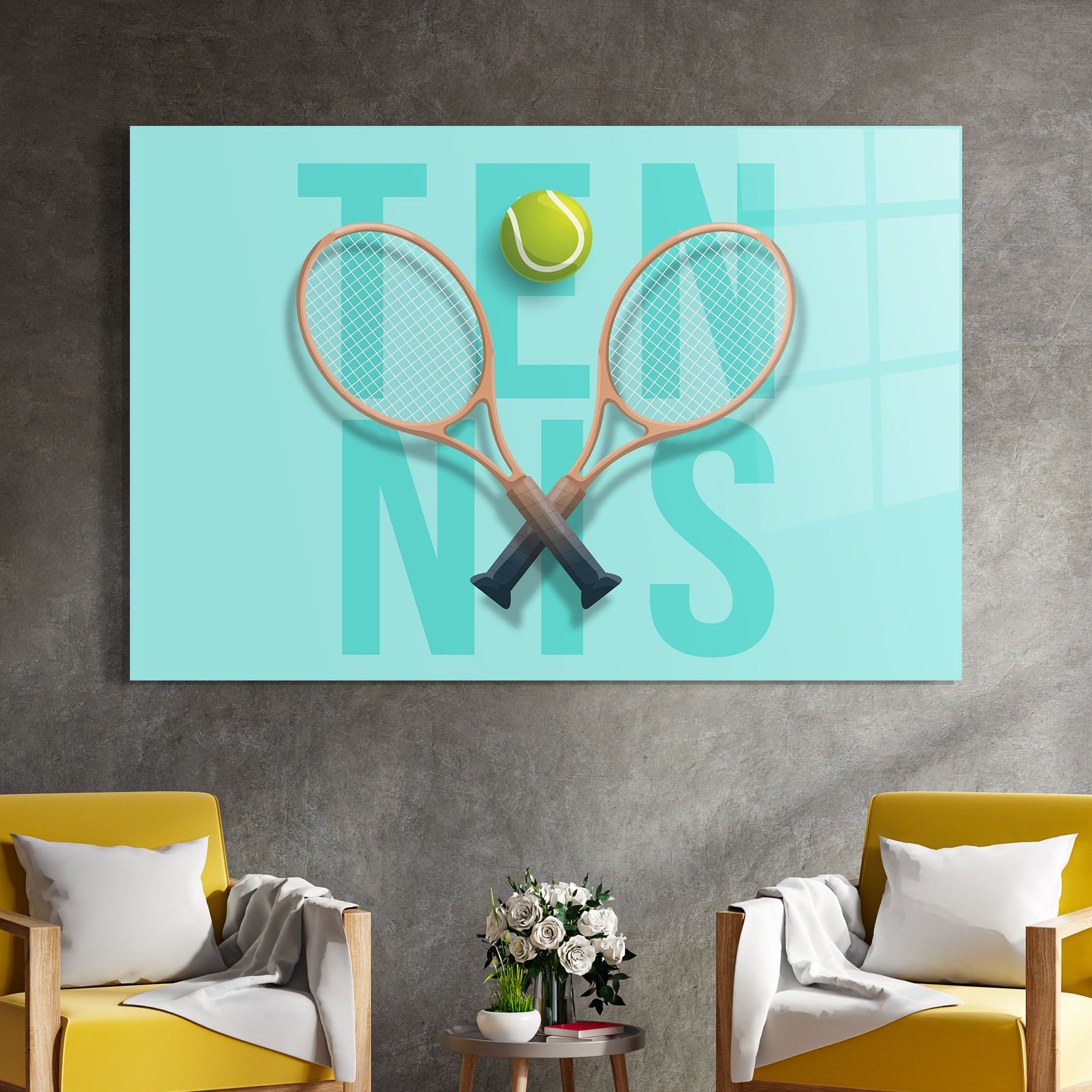 Light Blue Tennis mockup 4