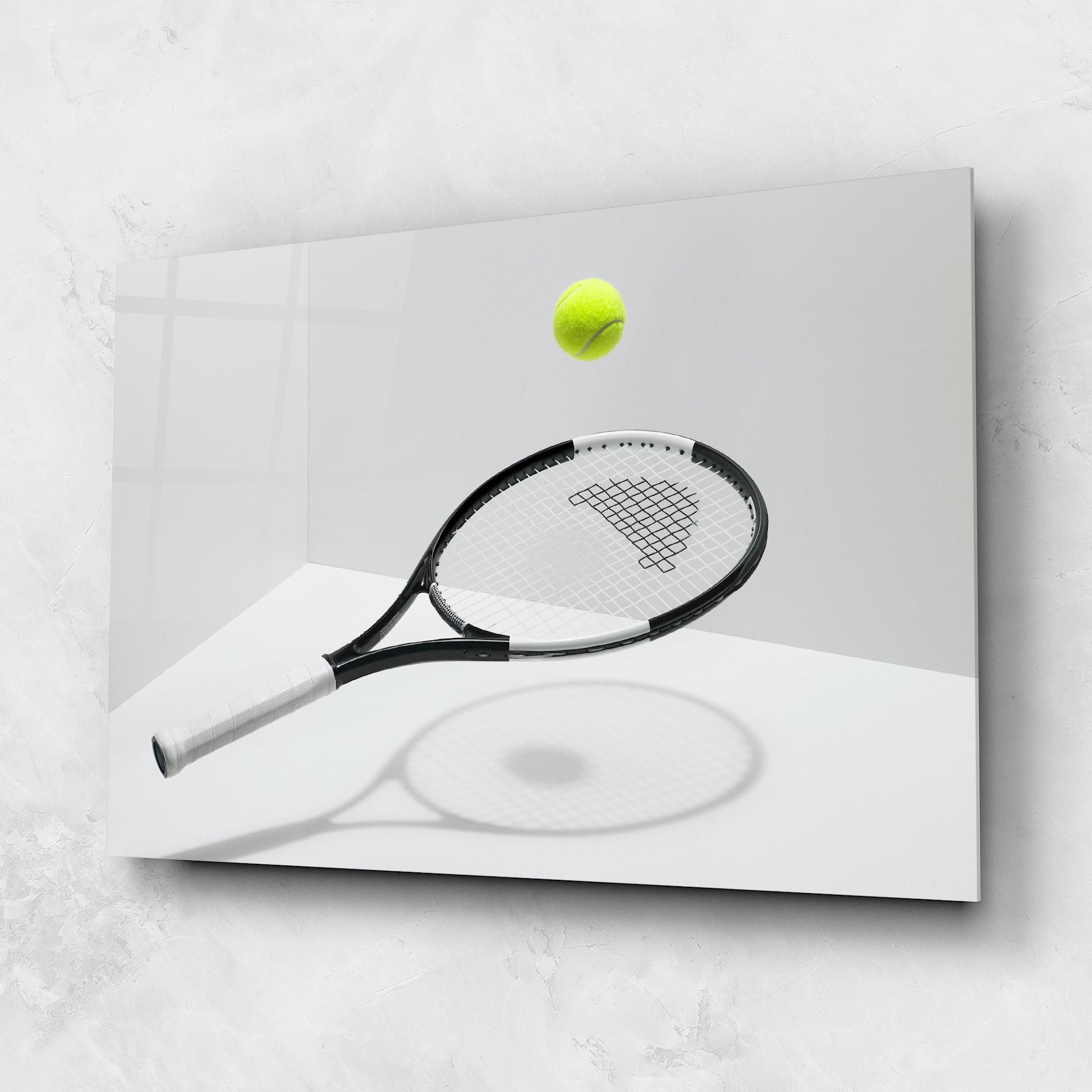 Floating Tennis Racket mockup 1