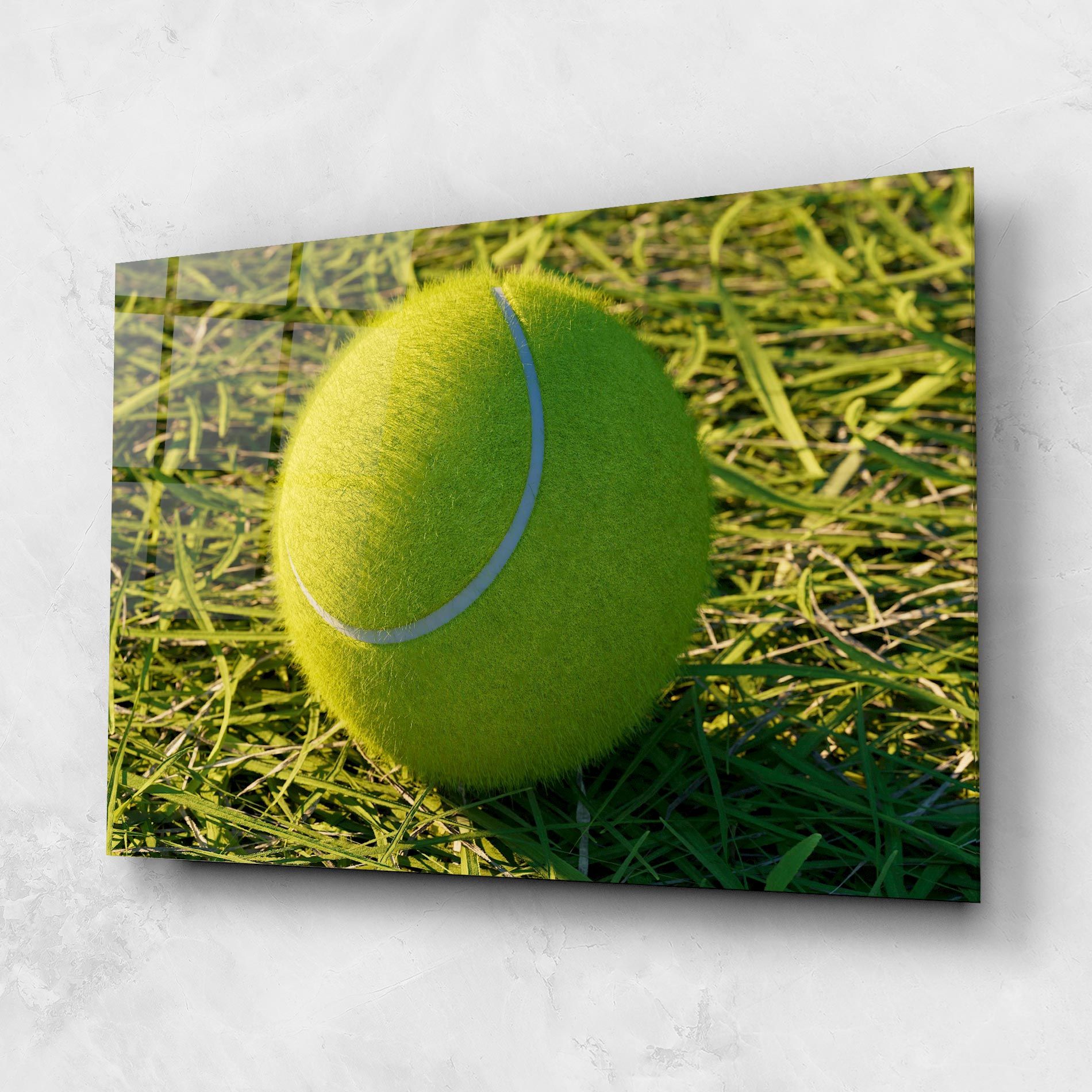 Green Tennis Ball mockup 1