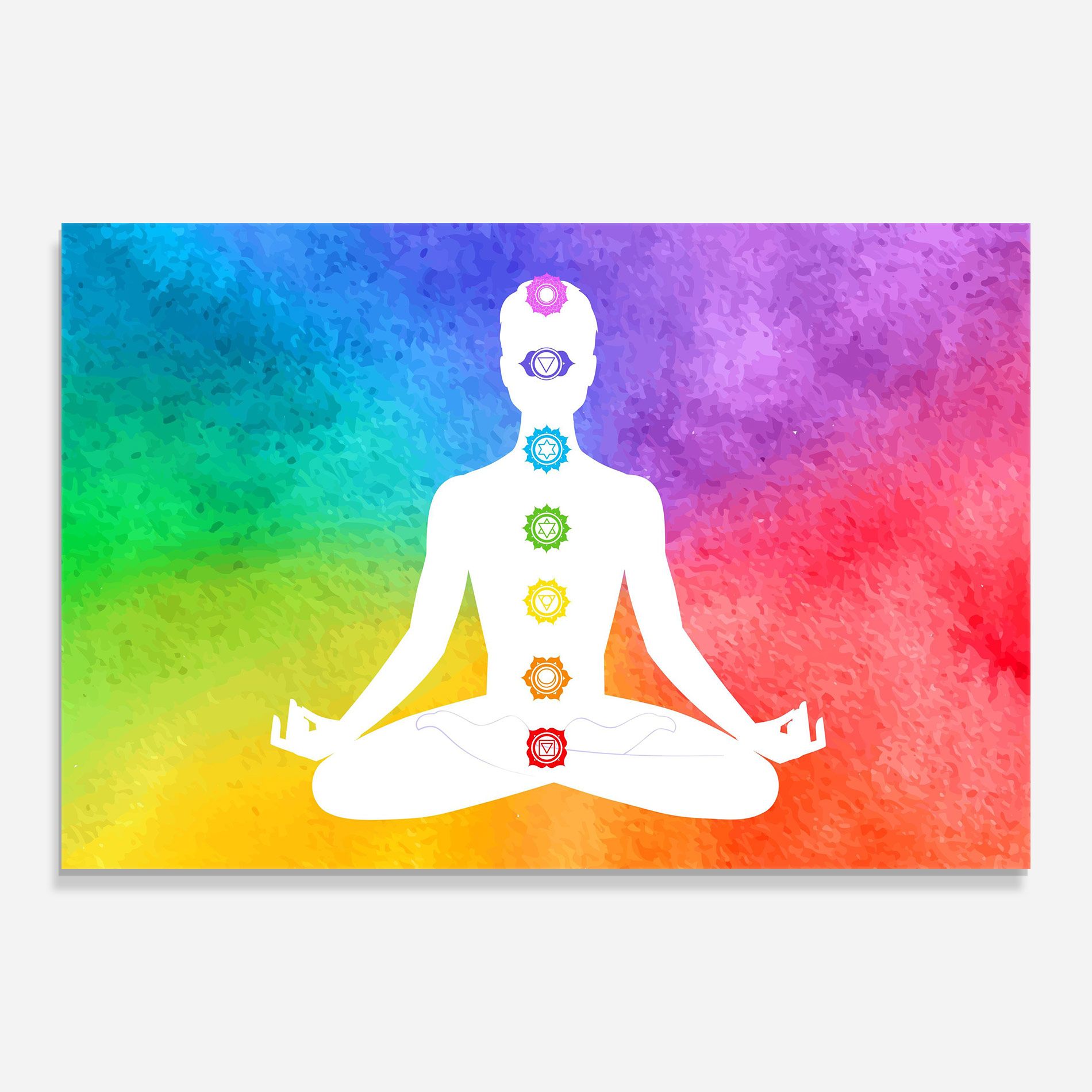 Colorful Yoga Pose mockup 0