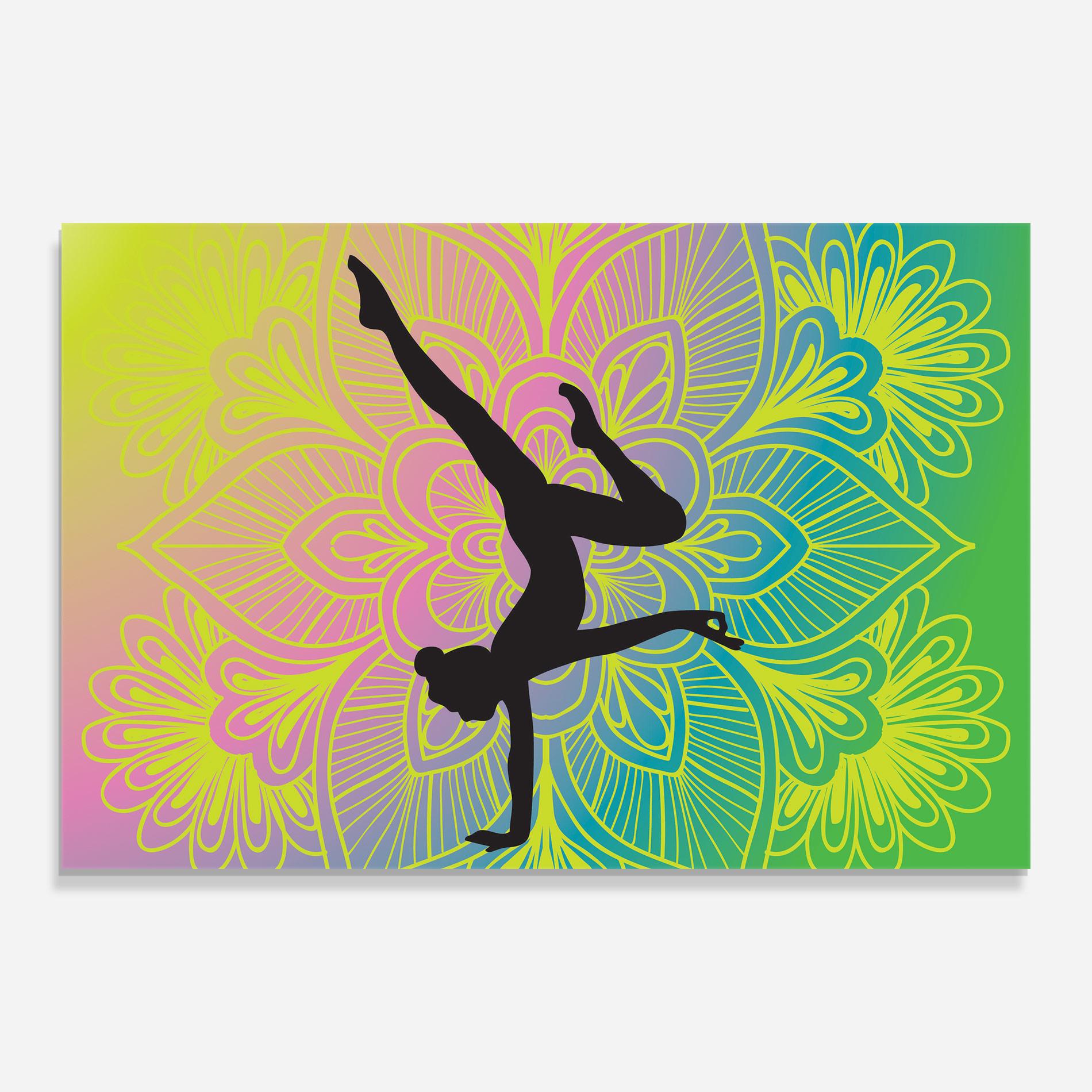 Üvegkép Peace Yoga 04 mockup 0