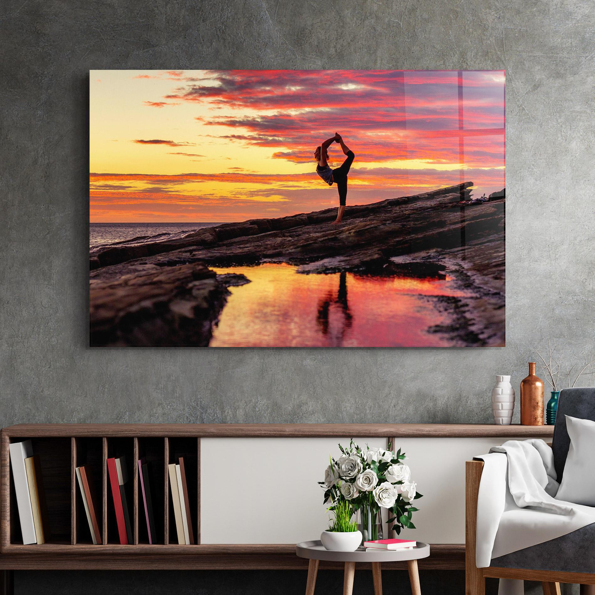 Üvegkép Namaste mockup 2