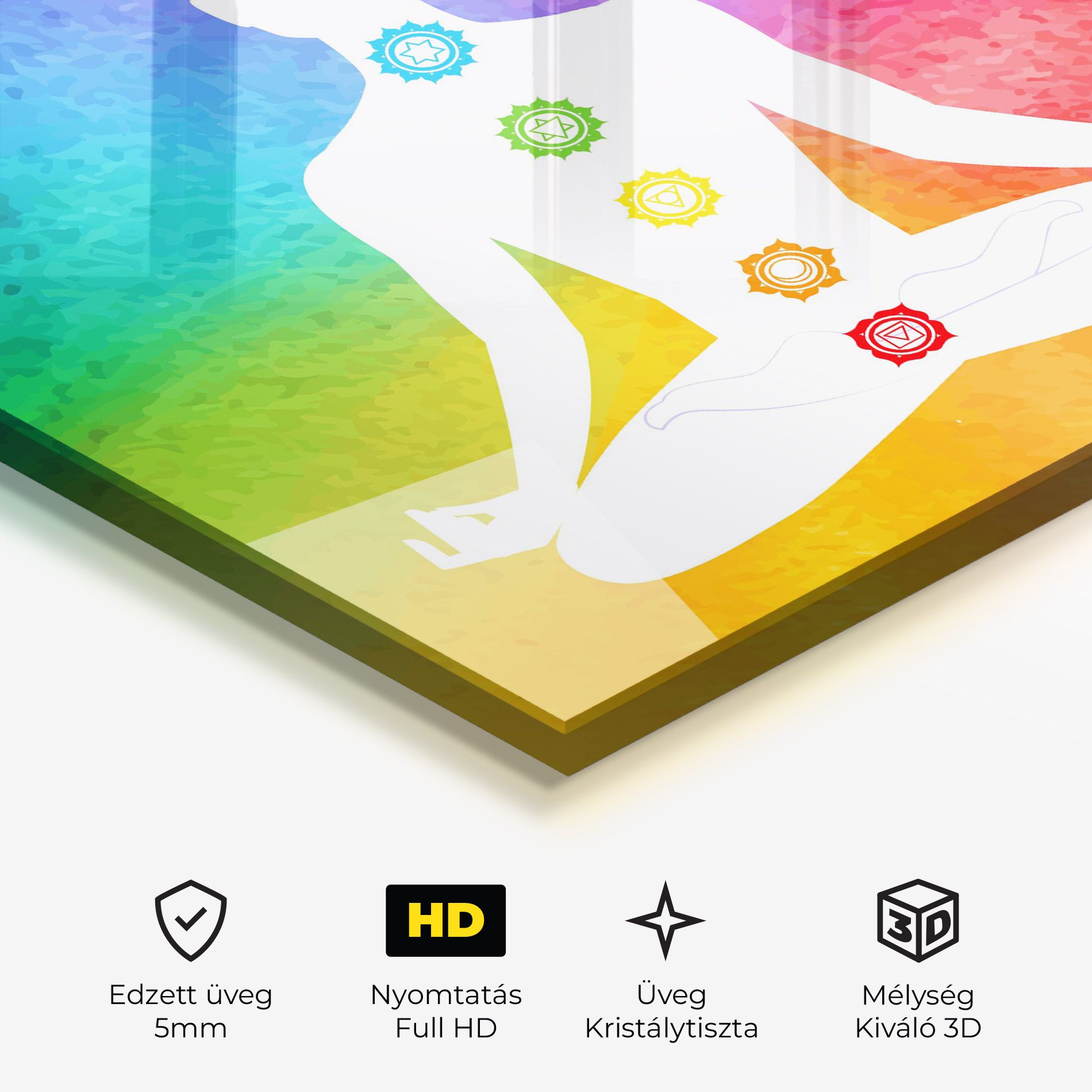 Colorful Yoga Pose mockup 3