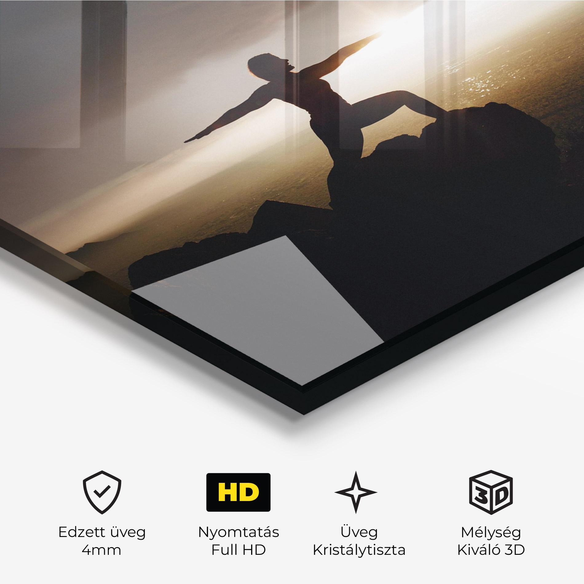 Üvegkép Harmony Hues mockup 3