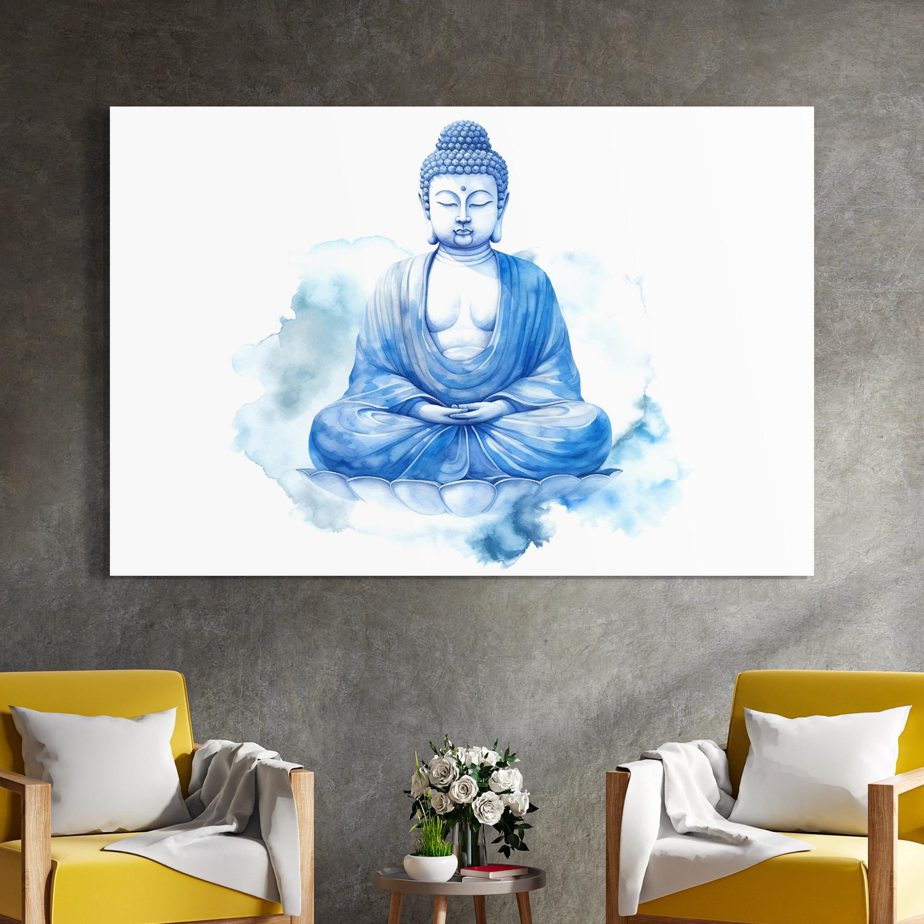 Üvegkép Cloud Yoga mockup 4