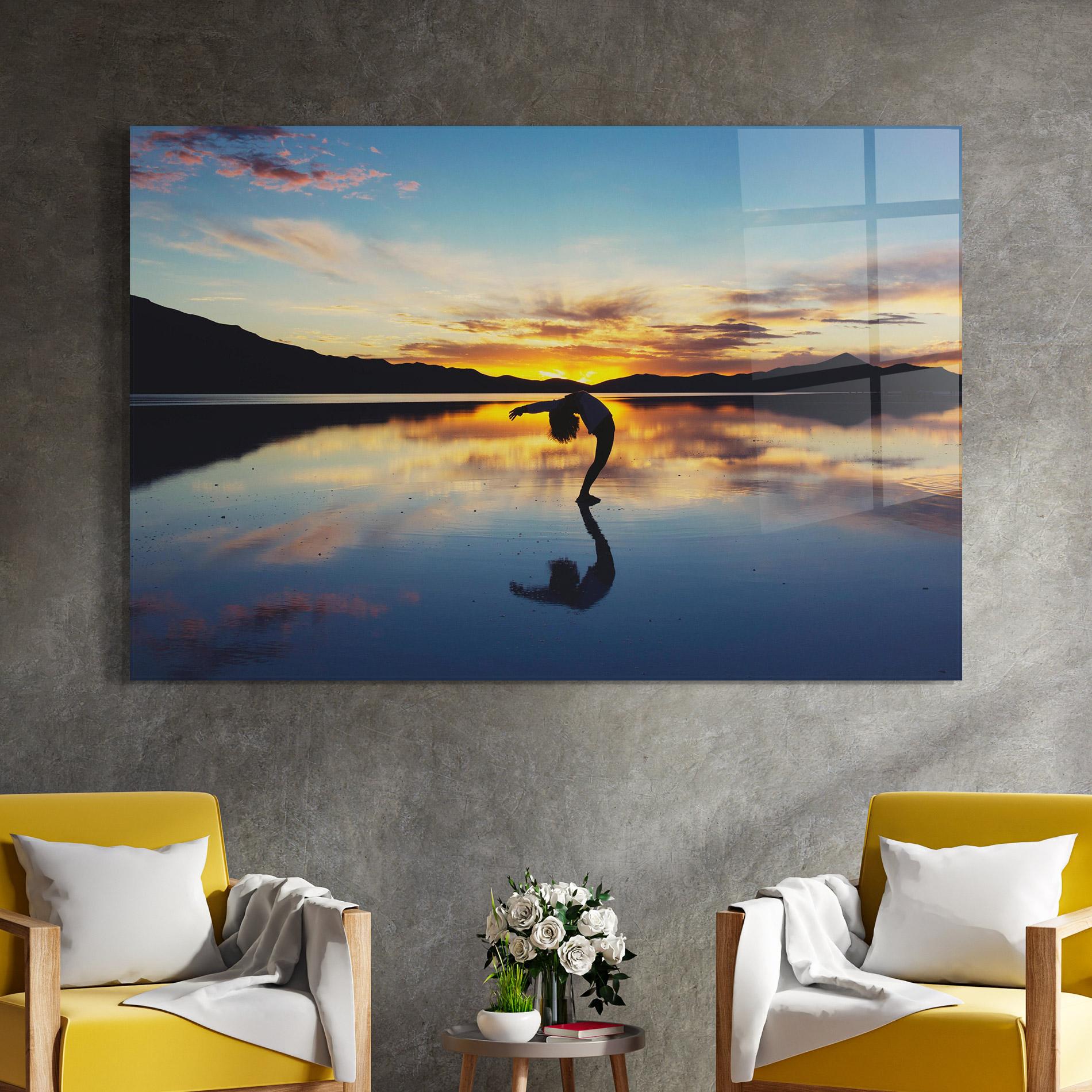 Üvegkép Yoga Yonder mockup 4