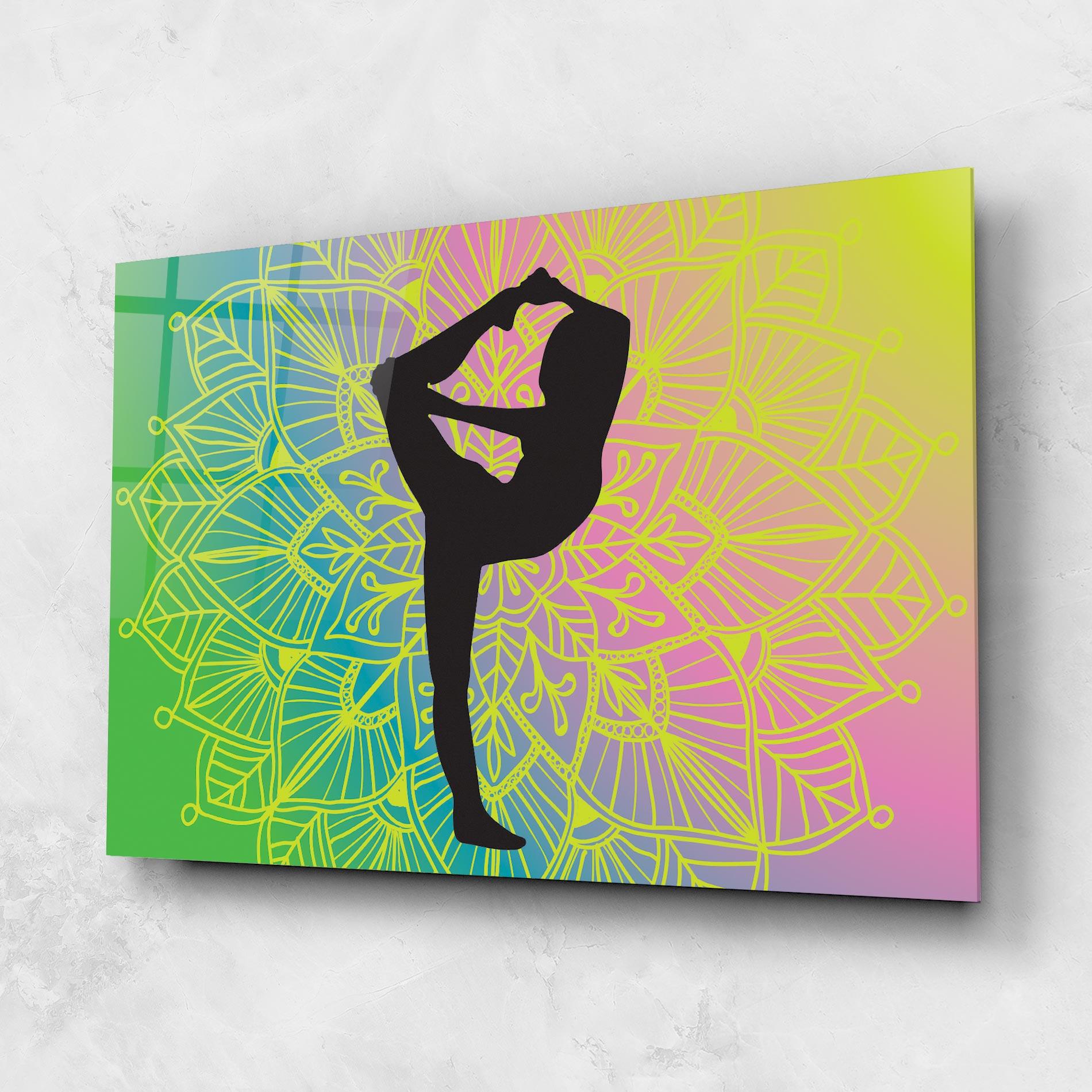 Üvegkép Peace Yoga 03 mockup 1