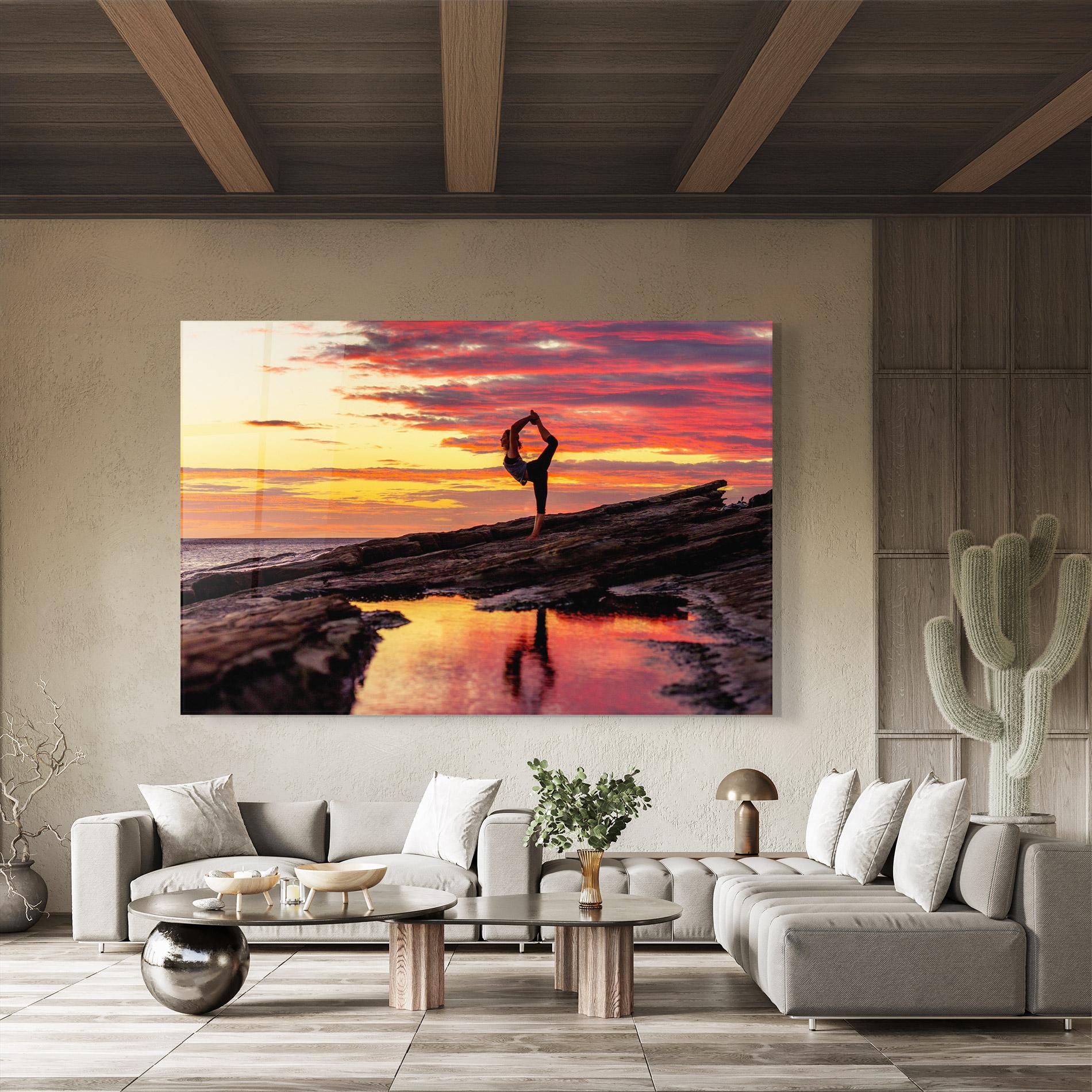 Üvegkép Namaste mockup 8